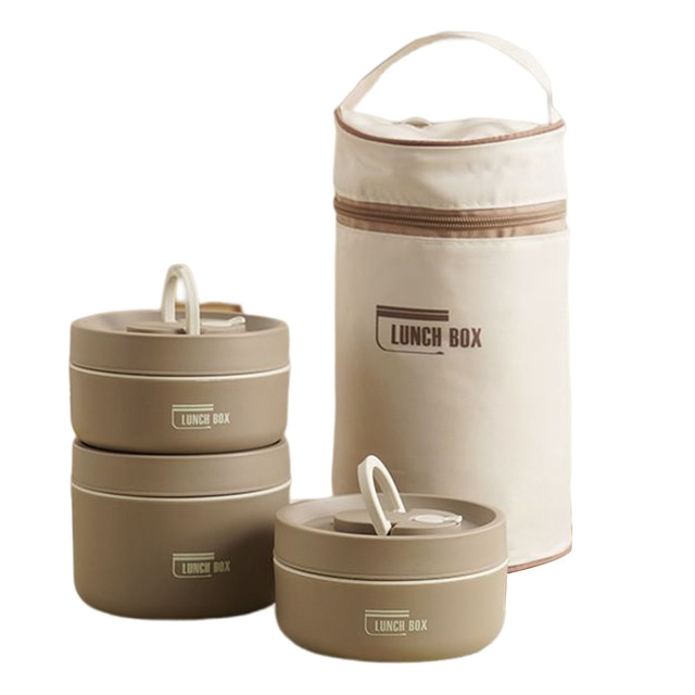 Multi-Layer Insulated Lunchbox with FREE Carry Bag - ThermoBox