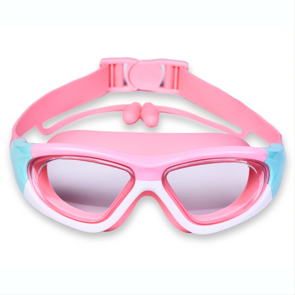 Kids' Swimming Goggles with Large Frame – Comfortable and Anti-Fog for Fun in the Water