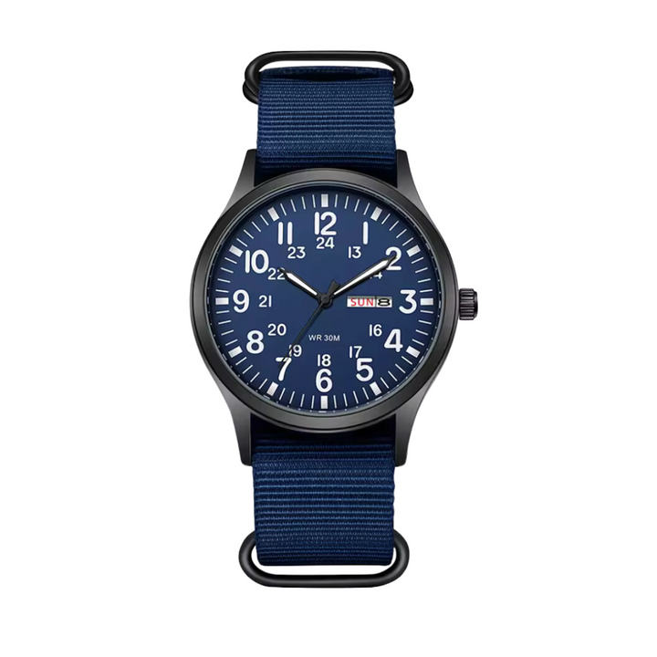 Men's Outdoor Watch – 100m Waterproof, Scratch-Resistant Sapphire Glass