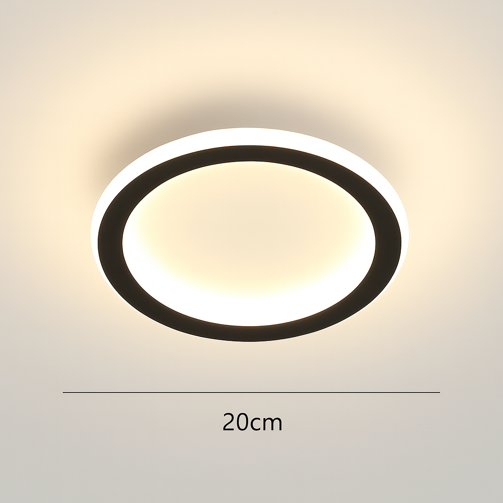 Runde skandinavische LED-Deckenleuchte | 1 Licht