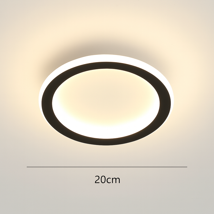 Runde skandinavische LED-Deckenleuchte | 1 Licht