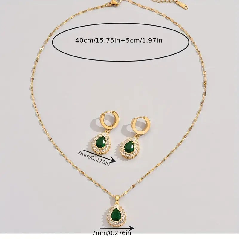 Elegant Gold Necklace with Subtle Pendants