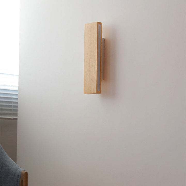 Japanese LED Wall Light | Minimalist Rotating Wall Lamp