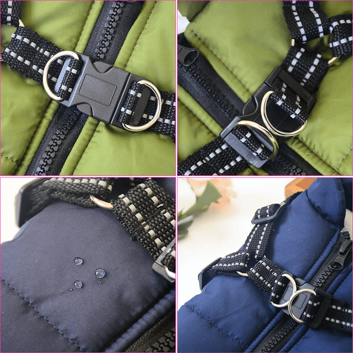 PupGuard - Winter Dog Coat with Harness