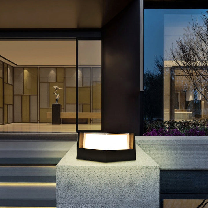 Modern Square Waterproof LED Outdoor Light
