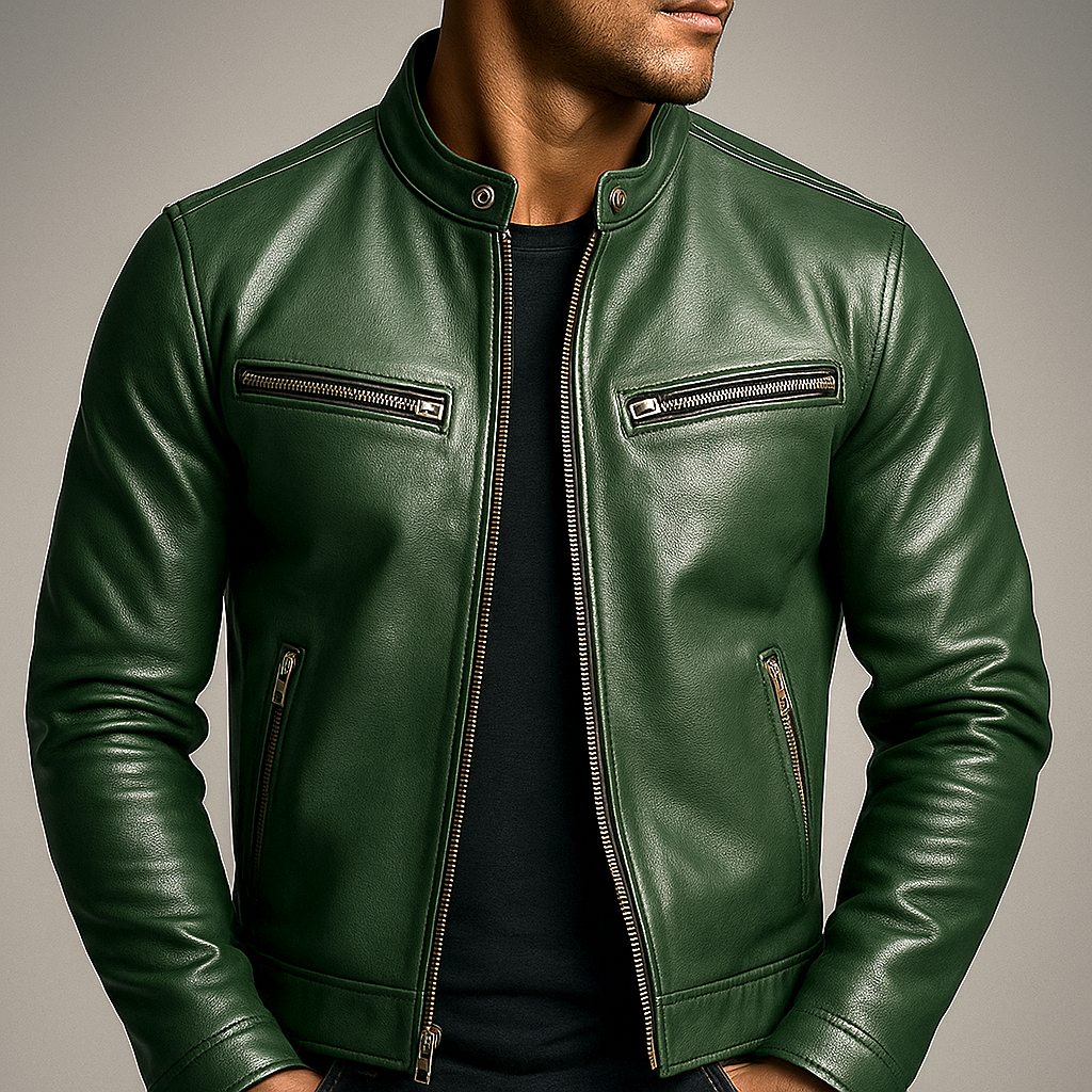 Men's Vintage Leather Jacket – Timeless Style, First-Class Craftsmanship