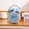 Luxury Silent Alarm Clock with Night Light – Rotating Display and Loud Bell Sound for an Effective Wake-Up Experience