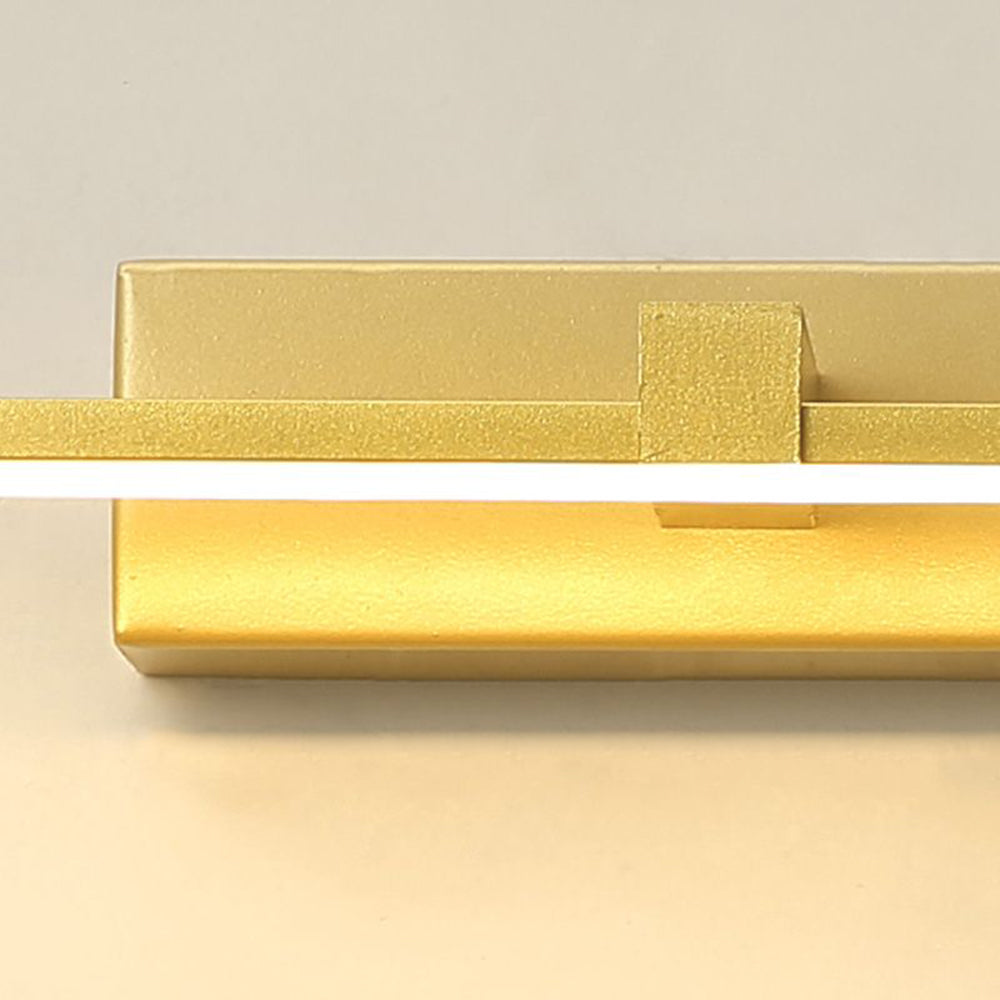 Linear Hexagon Vanity Wall Lamp – Modern for Bathroom and Bedroom