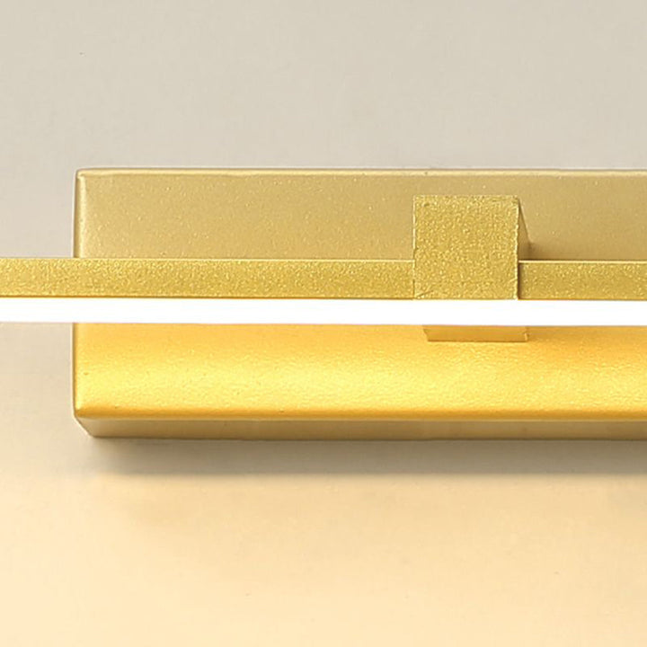 Linear Hexagon Vanity Wall Lamp – Modern for Bathroom and Bedroom