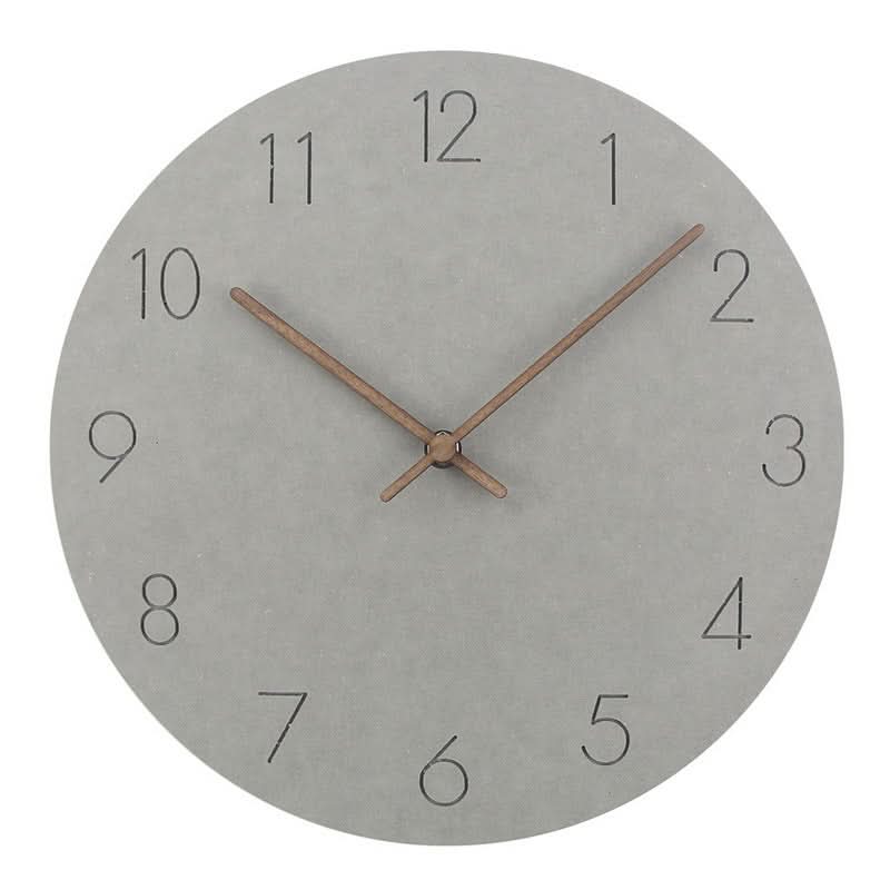 NordWhisper Wall Clock – Silent Nordic-Style Wall Clock for Modern Spaces