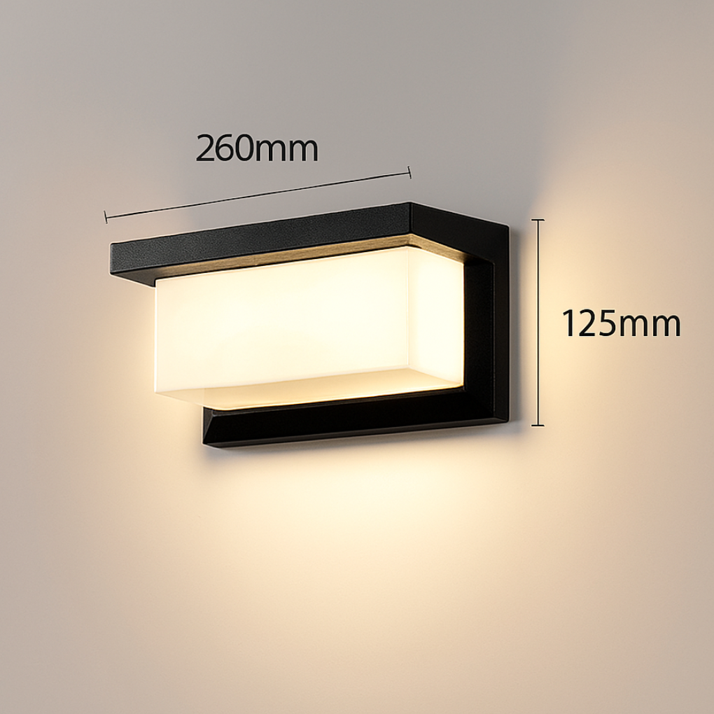 LED Outdoor Wall Light – Modern Design, Smart Functionality, and Enhanced Security