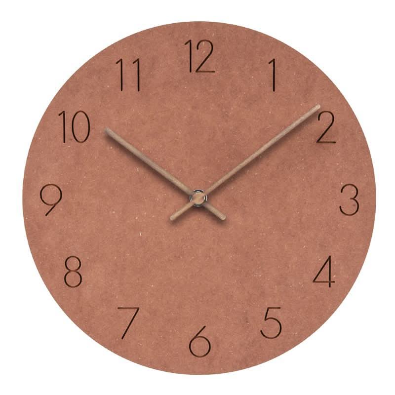NordWhisper Wall Clock – Silent Nordic-Style Wall Clock for Modern Spaces