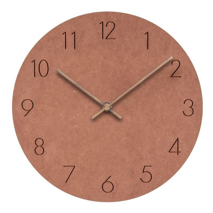 NordWhisper Wall Clock – Silent Nordic-Style Wall Clock for Modern Spaces
