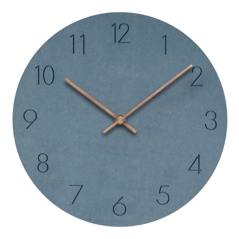NordWhisper Wall Clock – Silent Nordic-Style Wall Clock for Modern Spaces