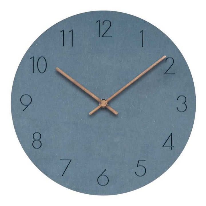 NordWhisper Wall Clock – Silent Nordic-Style Wall Clock for Modern Spaces