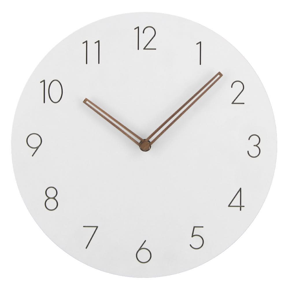 NordWhisper Wall Clock – Silent Nordic-Style Wall Clock for Modern Spaces