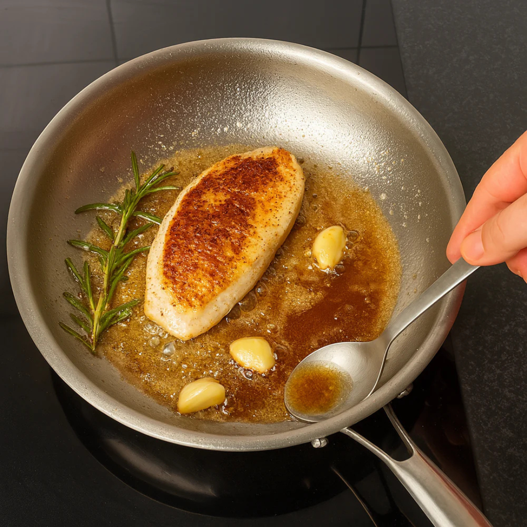 Titanium Cookware Set – Pot, Kitchen Utensils & Chopping Board | Essentials for a Sustainable Kitchen