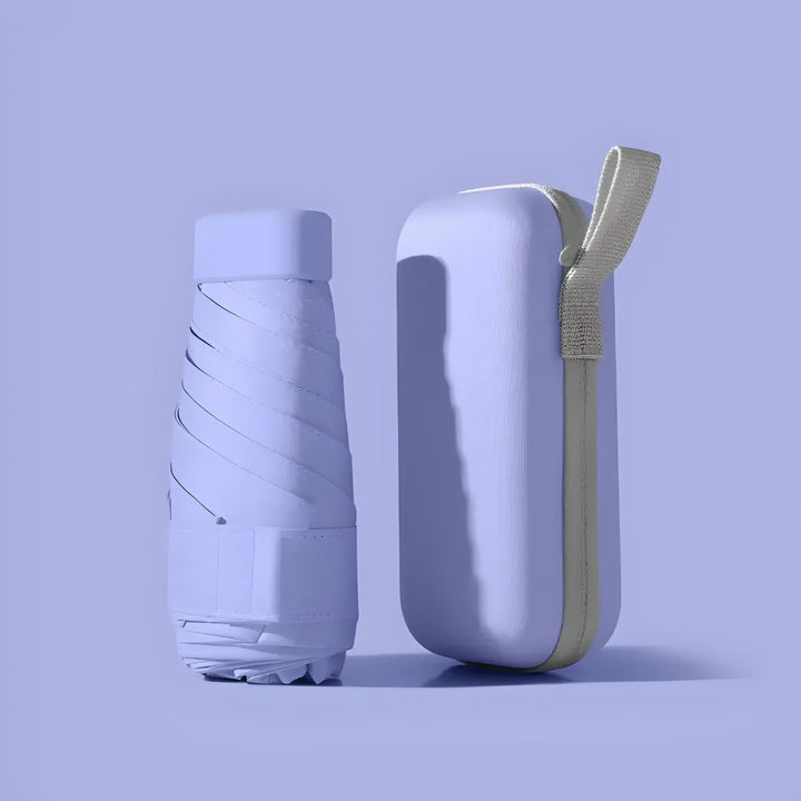 Compact Travel Umbrella And Case