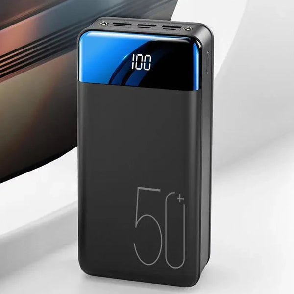 Voltaro Powerbank 50.000 mAh | Ultra-Schnellladung | Für Laptop, Tablet und Smartphone | Kompakt und Extrem Leistungsstark