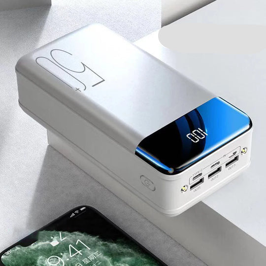 Voltaro Powerbank 50.000 mAh | Ultra-Schnellladung | Für Laptop, Tablet und Smartphone | Kompakt und Extrem Leistungsstark