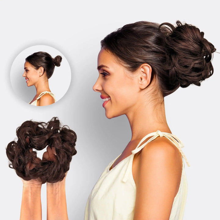 Scrunchie Hair Extension – BunPop