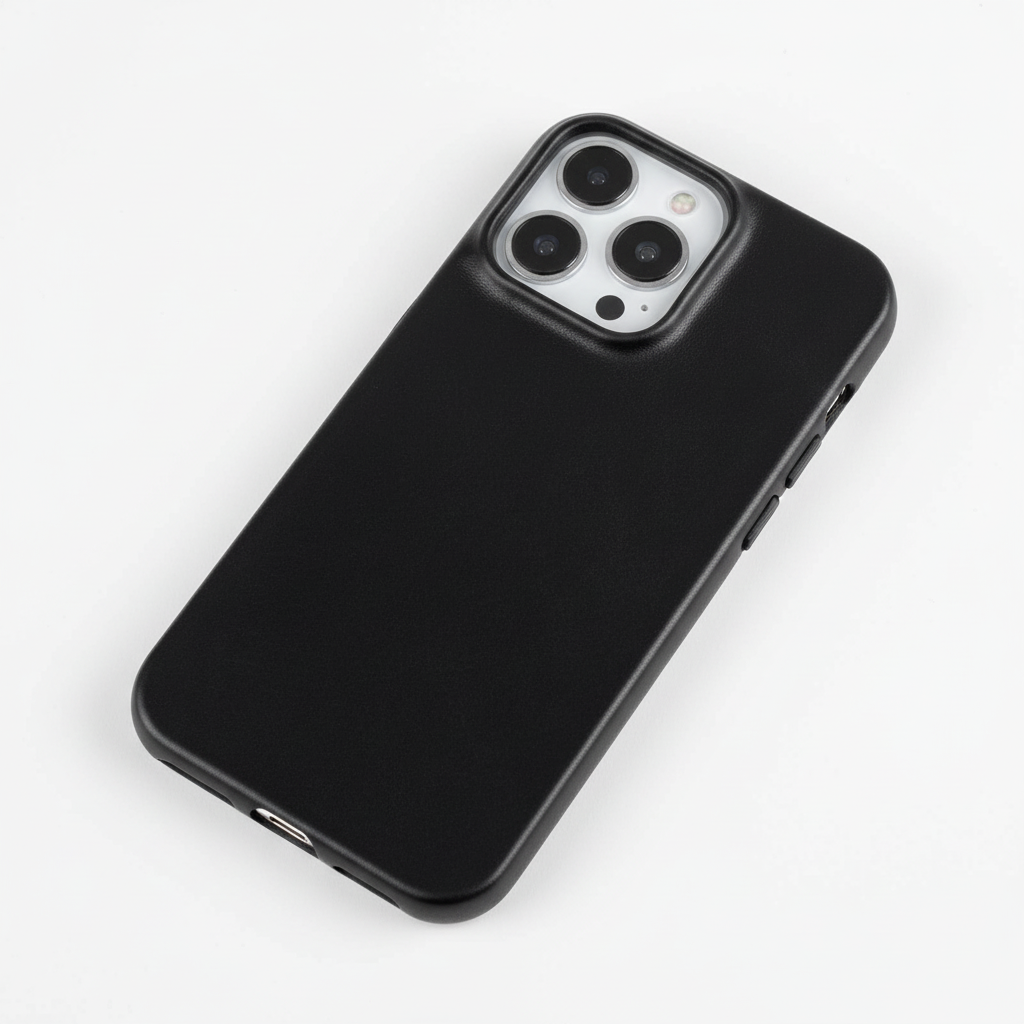Lederhülle für iPhone mit Stoßschutz