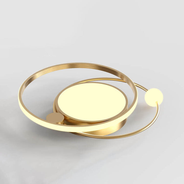Round LED Ceiling Lamp | Minimal Nordic Design