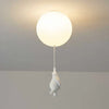 Children's Ceiling Light with Bear and Balloon - CloudBear