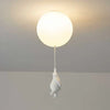 Kids' Ceiling Lamp with Bear and Ball | CloudBear