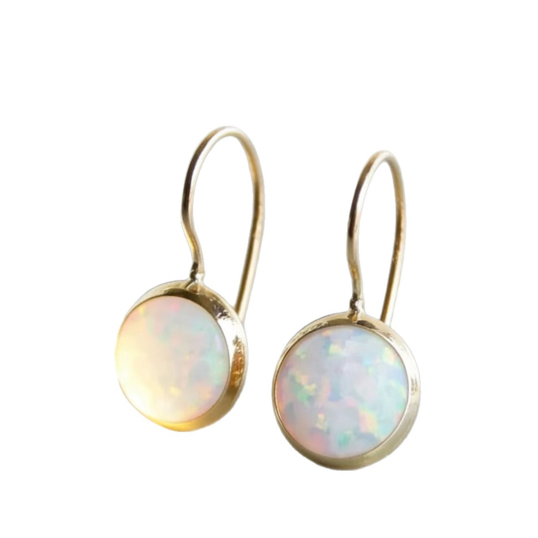 Womens Retro Minimalist Light-luxury High-end Earrings
