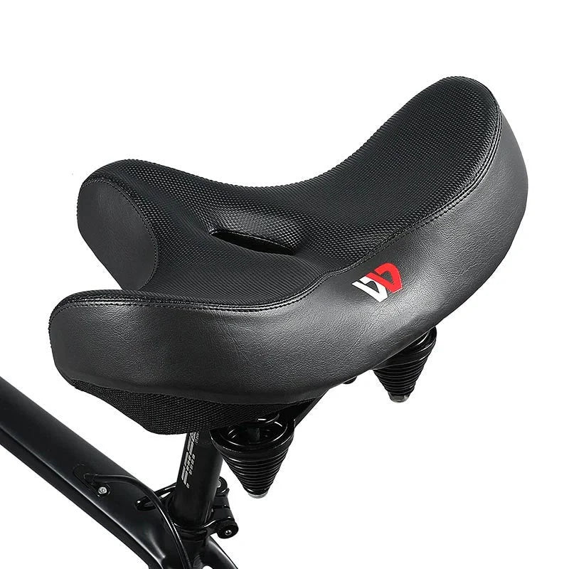 Wide Ergonomic Bicycle Saddle with Extra Padding for Optimal Comfort