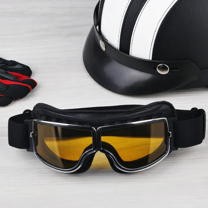 Vintage Motorcycle Glasses