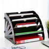 WoodFlow A4 Organiser – Elegant Storage for Every Desk