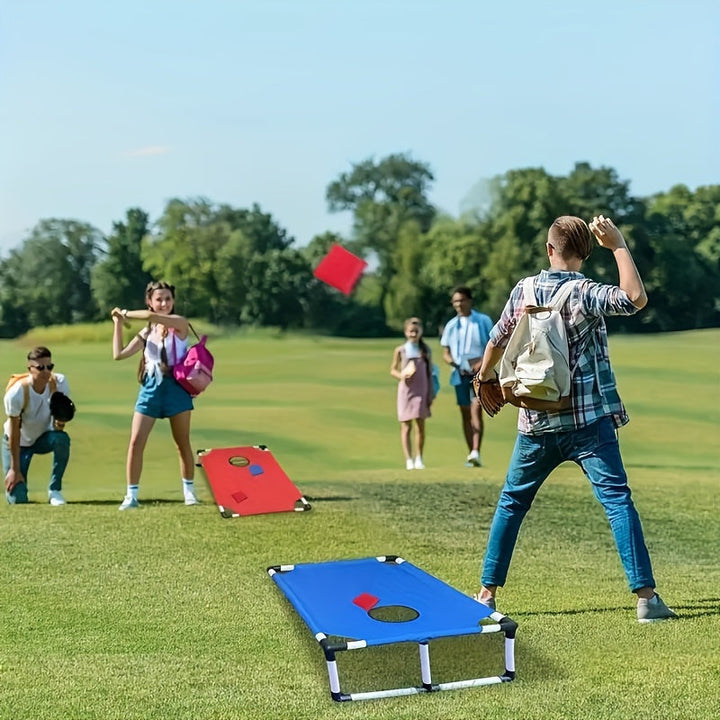 Portable Cornhole Game Set – Perfect for Outdoor Family Fun
