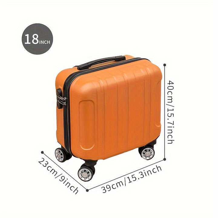 Eleganter 18-Zoll-Koffer – Kabinen-Handgepäck mit leisen Rädern und robustem Gehäuse