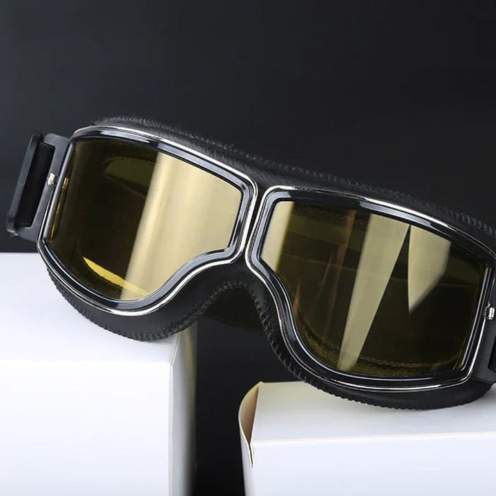 Vintage Motorcycle Glasses