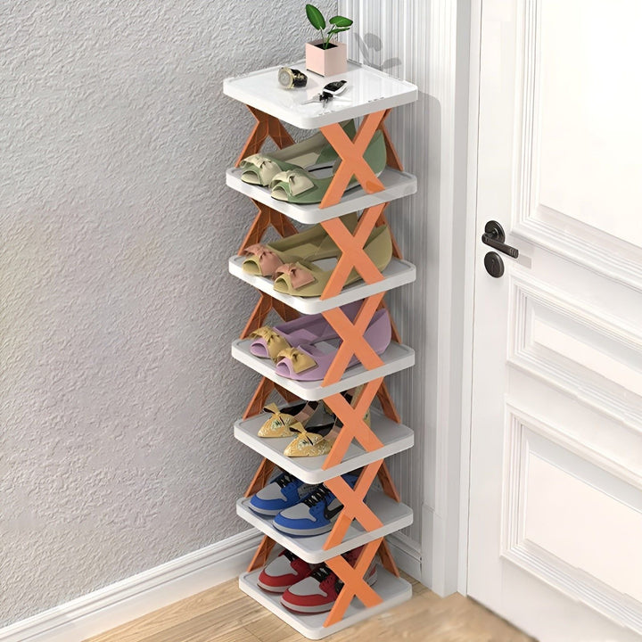 Multifunctional Foldable Shoe Rack - SpaceSaver
