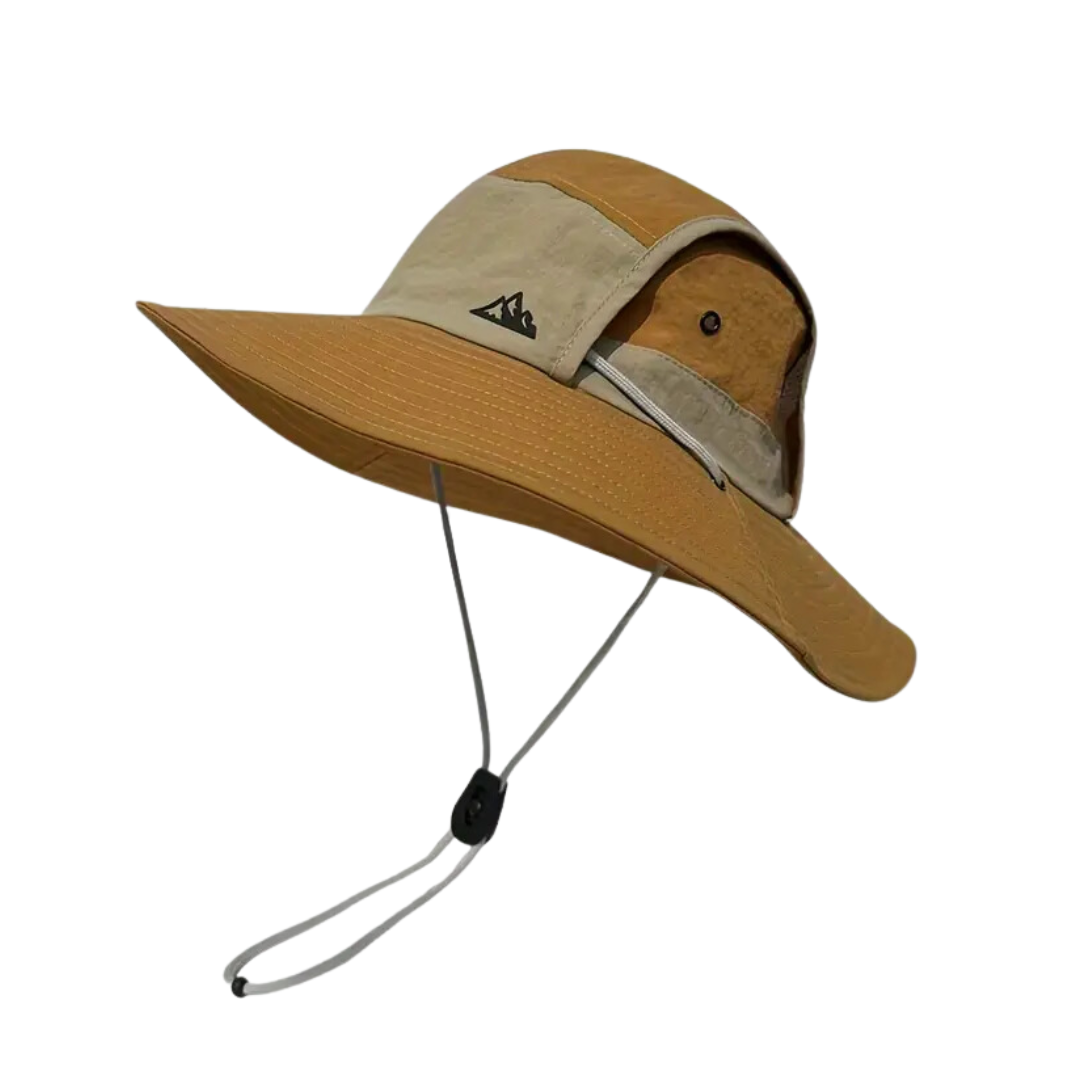 Foldable Outdoor Sun Hat with UV Protection – SunGuard Explorer