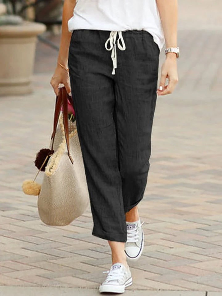 Elegant Cropped Trousers for Women