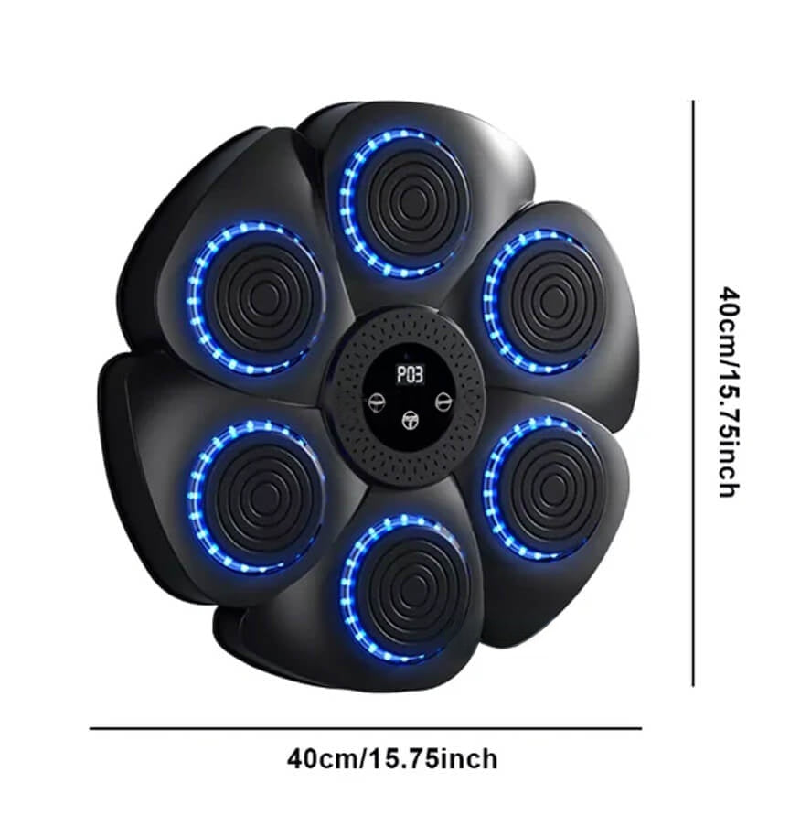Musical Boxing Pad with Targeting Function