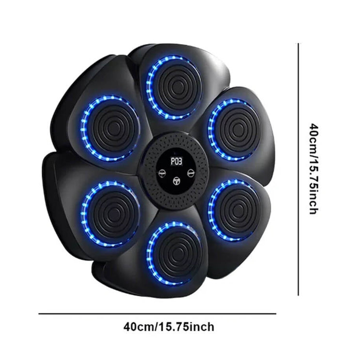 Musical Boxing Pad with Targeting Function