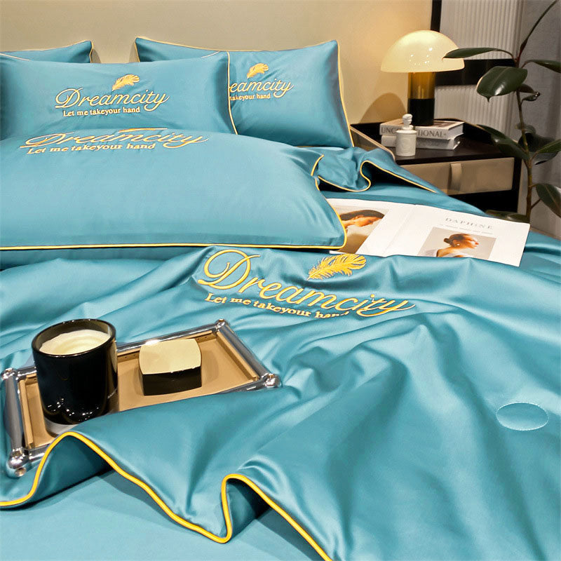 FrostEase Premium Cooling Bedding | Light, Breathable, Machine-Washable Sleep Solution