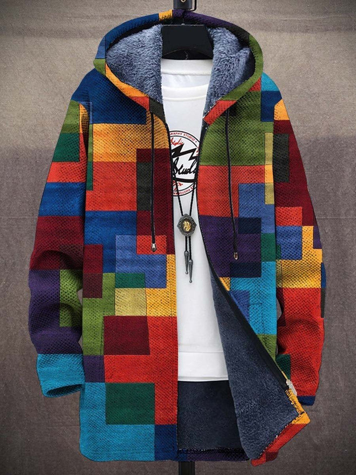 Milan – Retro Colorblock Vest for Men