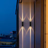 Modern Rectangular Waterproof LED Outdoor Wall Lamp
