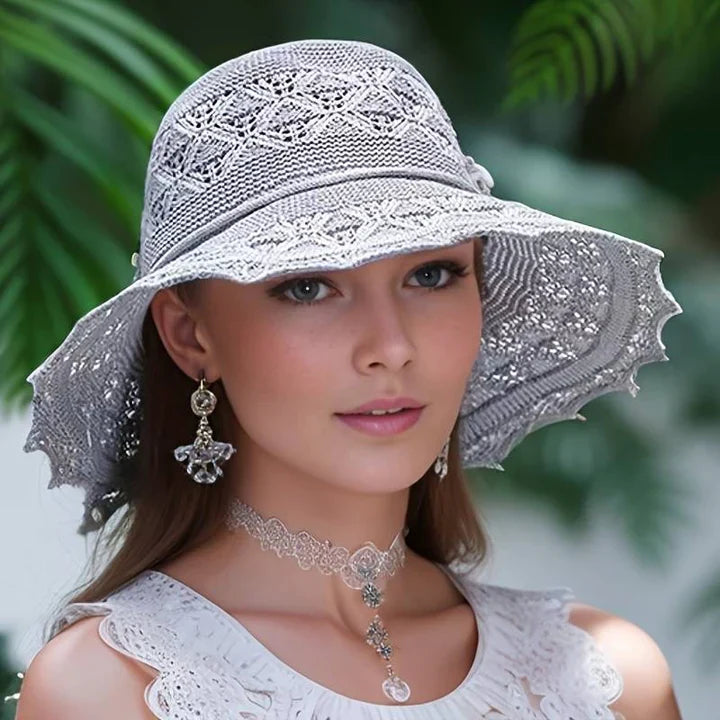 Elegant Wide-Brimmed Sun Hat – Style Meets Sun Protection