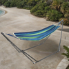 Padded Hammock with Stand – Comfortable Bamboo Spreader Bar and Cushion