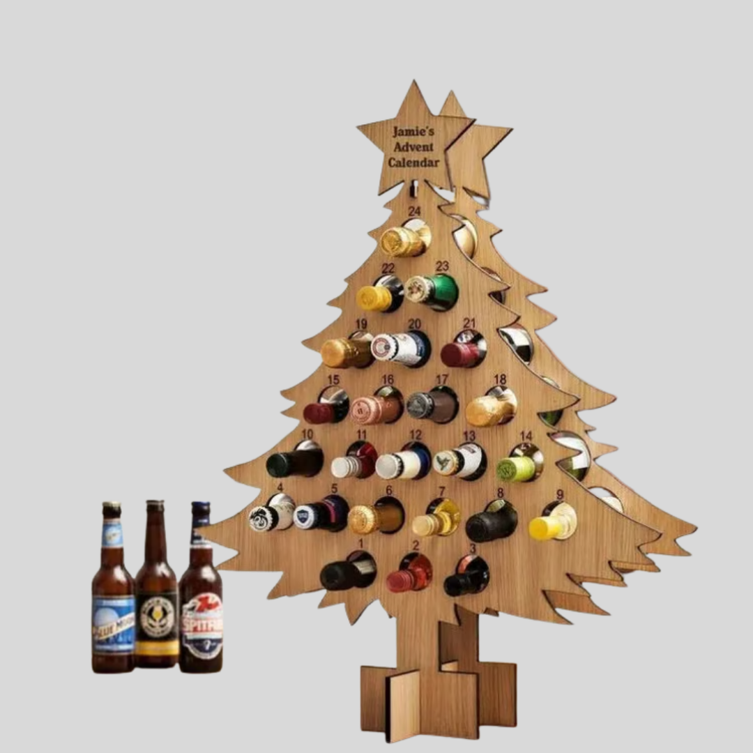 Beer Bottle Advent Calendar