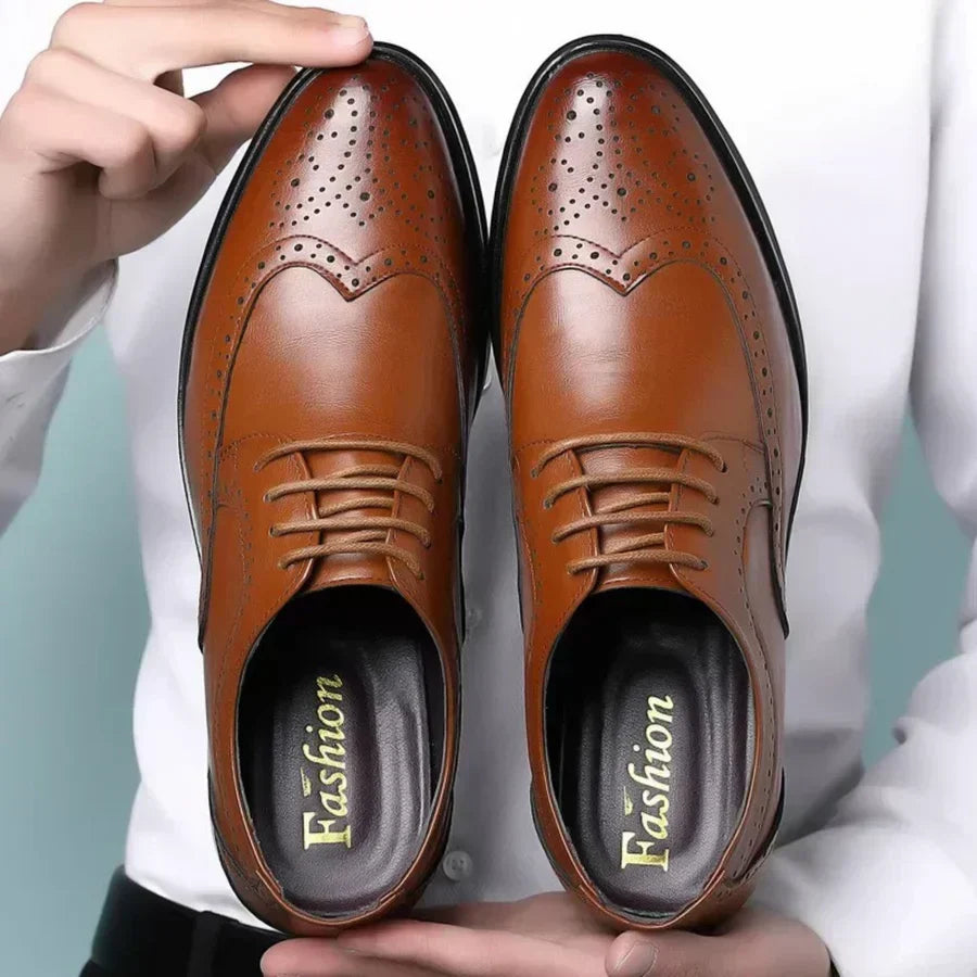 Smart Men's Calfskin Shoes - Lorenzo