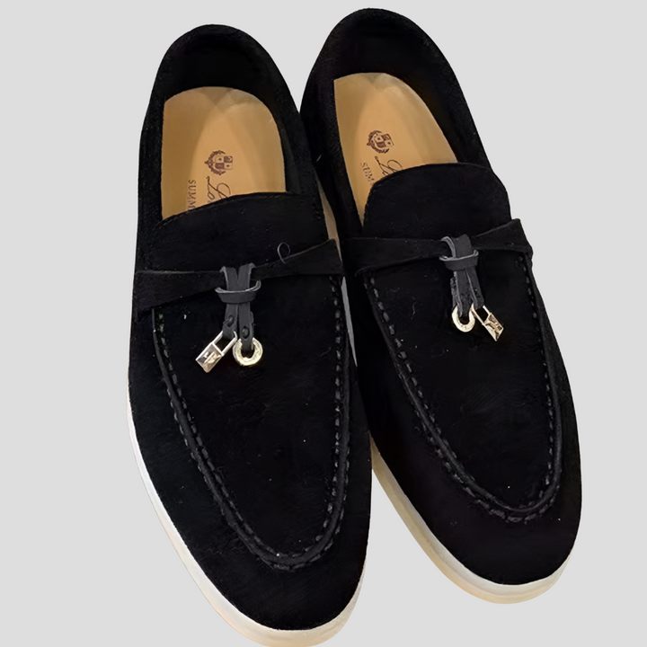 Elegant comfortable loafer women's shoes