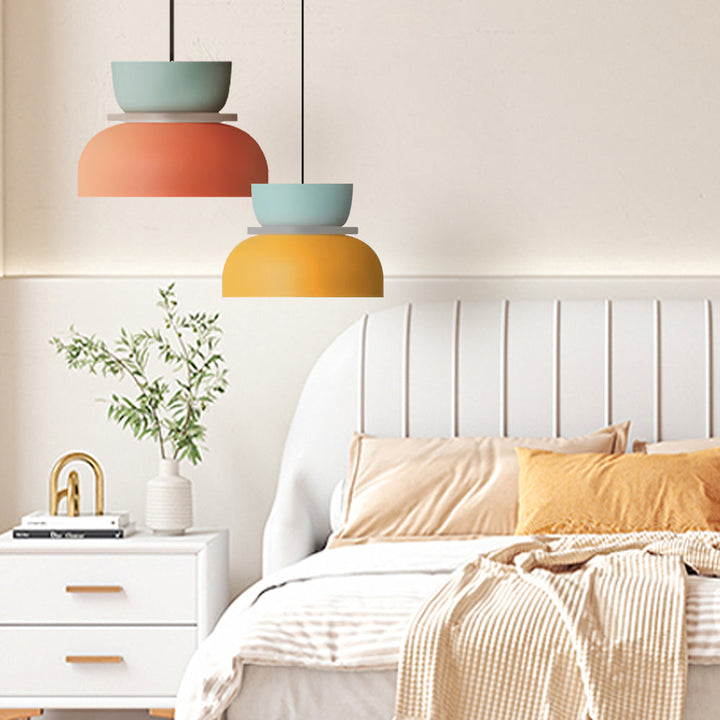 Lucie Nordic Colour Block Pendant Light